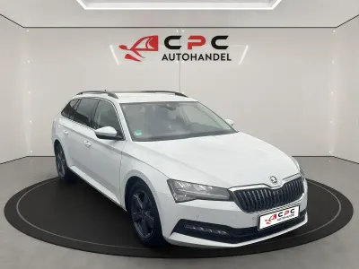 Gebraucht Skoda Superb Style 150 PS (110 kW) 2021 Weiß Kombi