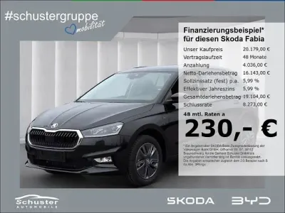 Neu Skoda Fabia Tour 95 PS (69 kW) 2026 Schwarz metallic Kleinwagen