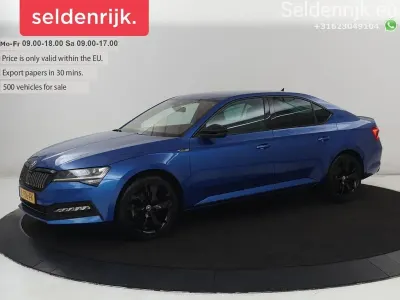 Gebraucht Skoda Superb SportLine 218 PS (160 kW) 2021 Blau Limousine
