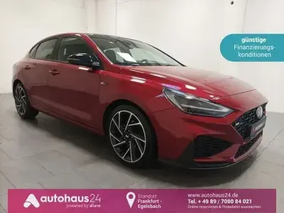 Usata Hyundai i30 N Line 160 CV (117 kW) 2023 Rosso Berlina