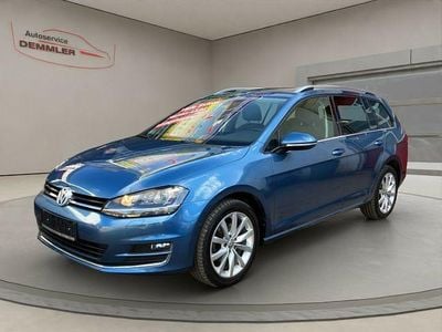 Blau Gebraucht 2014 VW Golf VII Highline Kombi | 14.900 € (Teuer)