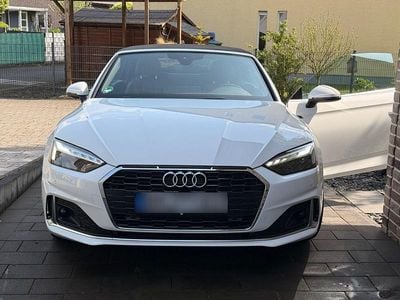 Usata Audi A5 Cabriolet Advanced 150 CV (110 kW) 2021 Bianco Cabrio