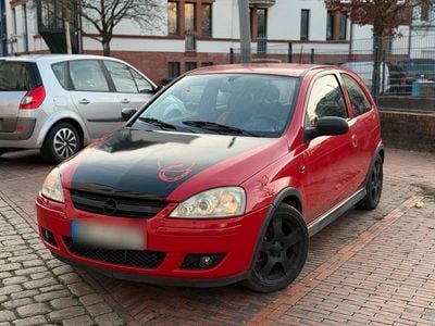 Rot Gebraucht 2003 Opel Corsa Limousine | 1.000 € (Guter Preis)