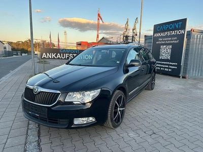 Gebraucht Skoda Superb Comfort 125 PS (91 kW) 2011 Schwarz Kombi