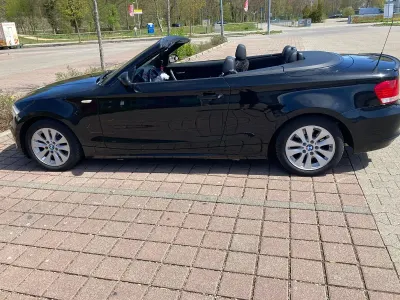 Brugt BMW 118 Cabriolet 143 HK (105 kW) 2009 Sort Cabriolet