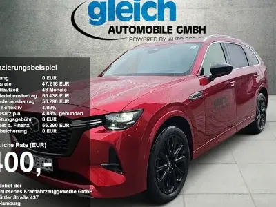 Gebraucht Mazda CX-80 Homura-Line 254 PS (186 kW) 2025 Soul red crystal SUV