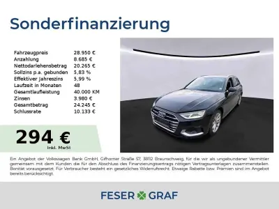 Gebraucht Audi A4 Advanced 204 PS (150 kW) 2023 Schwarz Kombi