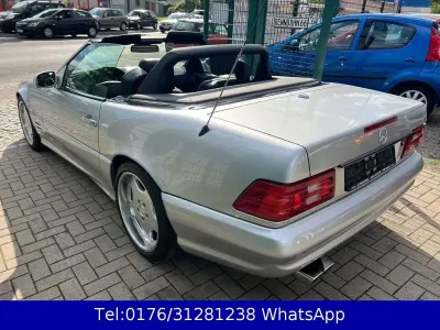 Second-hand Mercedes SL320 AMG 224 CP (164 kW) 1998 Argintiu Cabrio