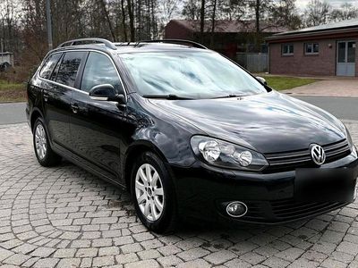 Gebraucht VW Golf VI 105 PS (77 kW) 2010 Schwarz Kleinwagen