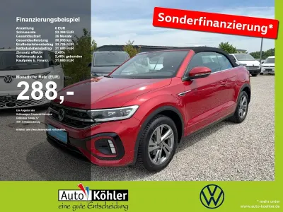 Gebraucht VW T-Roc R-line 150 PS (110 kW) 2025 Kings red schwarz SUV