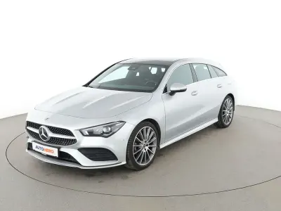 Gebraucht Mercedes CLA200 Shooting Brake AMG line 163 PS (119 kW) 2021 Silber Kombi