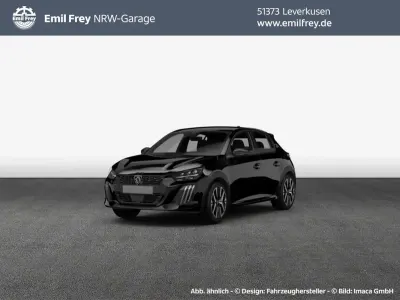 Neu Peugeot 208 Style 101 PS (74 kW) 2025 Perla nera schwarz metallic Kleinwagen