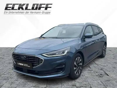 Neu Ford Focus Titanium X 125 PS (91 kW) 2025 Blau Limousine