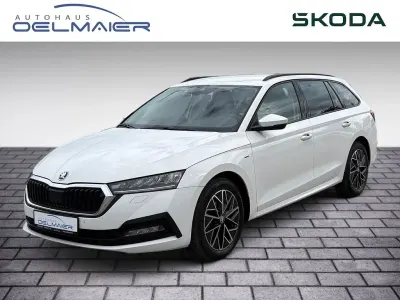 Gebraucht Skoda Octavia Clever 150 PS (110 kW) 2022 Candyweiss Kombi