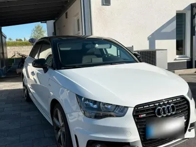 Brugt Audi A1 S-Line 86 HK (63 kW) 2014 Hvid Hatchback