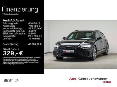 Gebraucht Audi A6 S-Line 245 PS (180 kW) 2023 Mythosschwarz metallic (metallic) Kombi