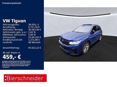Usata VW Tiguan R-line 200 CV (147 kW) 2023 Blu SUV