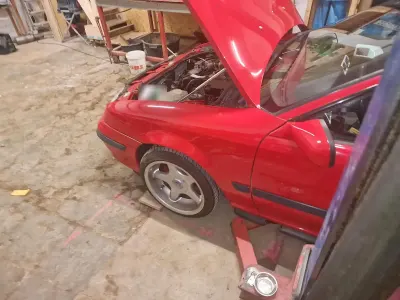 Używany Opel Calibra 116 KM (85 kW) 1995 Czerwony Coupe