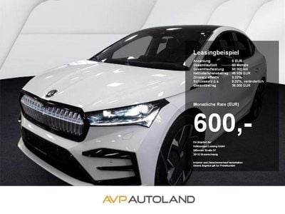 Moon weiss Gebraucht 2022 Skoda Enyaq iV RS SUV | 37.790 € (Etwas zu teuer)