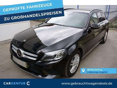 gebraucht Mercedes C220 d T AHK StHz Lane Navi BLIS Key LED AUT