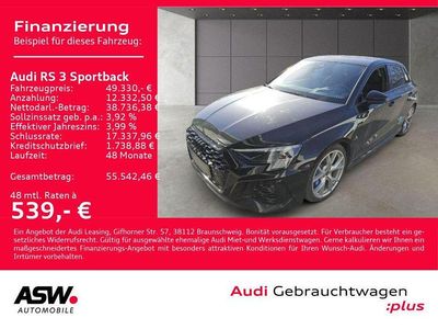 Second-hand Audi RS3 Sport 400 CP (294 kW) 2021 Negru Berlinǎ