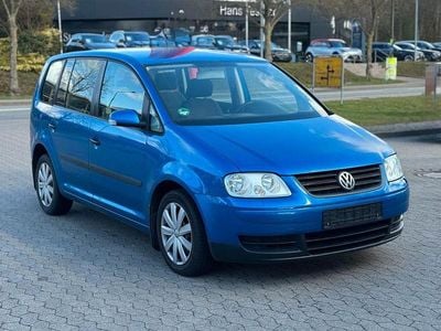 Gebraucht VW Touran 116 PS (85 kW) 2005 Blau Van / Kleinbus