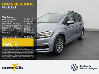 Neu VW Touran Comfortline 150 PS (110 kW) 2026 Silber Van / Kleinbus