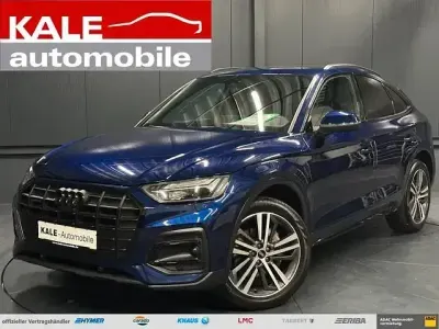 Gebraucht Audi Q5 Sportback Advanced 400 PS (294 kW) 2022 Navarrablau metallic SUV