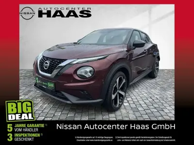 Gebraucht Nissan Juke 360º 114 PS (83 kW) 2021 Burgundy (metallic) SUV
