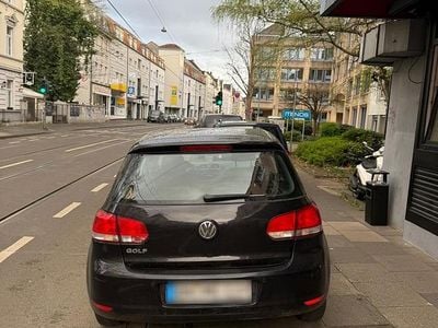 Usata VW Golf VI 86 CV (63 kW) 2010 Nero Utilitaria
