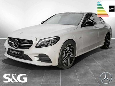 gebraucht Mercedes C300e AMG Pano+Park+Distro+Sound+Night+Spiegel