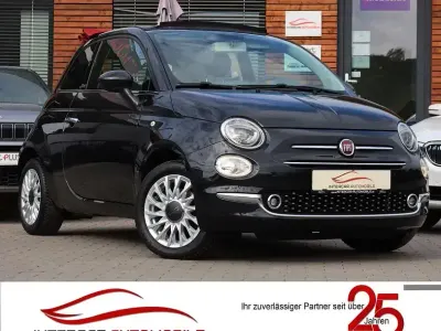 Gebraucht Fiat 500C Lounge 69 PS (50 kW) 2017 Colore esterno (vesuvio schwarz) Cabrio