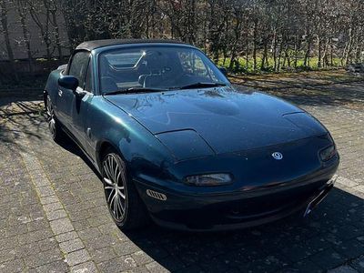 Gebraucht Mazda MX5 90 PS (66 kW) 1998 Blau Cabrio