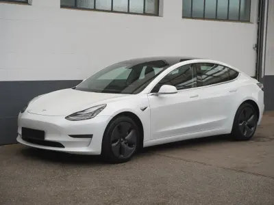 Käytetty Tesla Model 3 Long Range AWD 366 kW (498 HP) 2020 Valkoinen Sedan