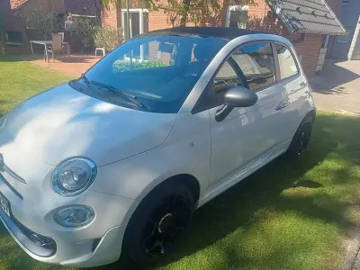 Usata Fiat 500C Sport 69 CV (50 kW) 2018 Bianco Cabrio