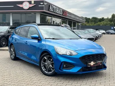 Gebraucht Ford Focus ST-Line 120 PS (88 kW) 2018 Blau Limousine