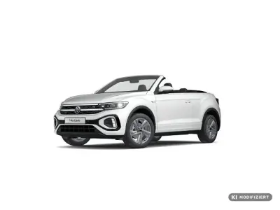 Gebraucht VW T-Roc Cabriolet R-line 150 PS (110 kW) 2022 Pure white Cabrio