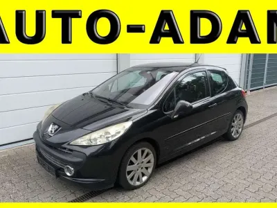 Gebraucht Peugeot 207 Platinum 109 PS (80 kW) 2007 Schwarz Limousine