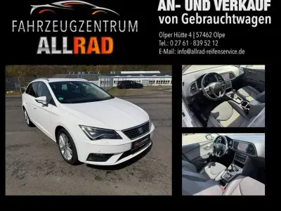 Usata Seat Leon ST XCELLENCE 150 CV (110 kW) 2017 Bianco Station wagon