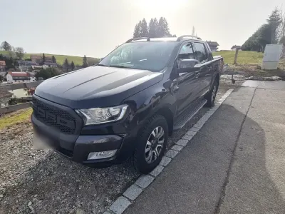 Brugt Ford Ranger Wildtrack 200 HK (147 kW) 2017 Sort Pickup / Ladvogn