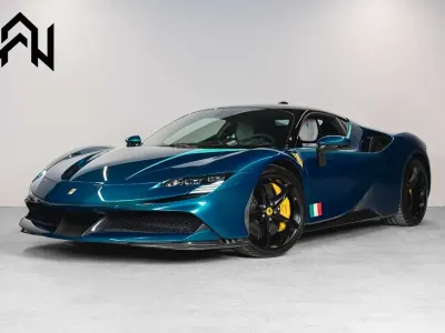 Neu Ferrari SF90 1001 PS (736 kW) 2026 Blue capri Coupé
