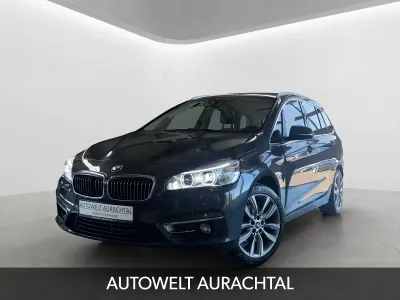 Gebraucht BMW 218 Gran Tourer Luxury Line 136 PS (100 kW) 2016 Grau Van / Kleinbus