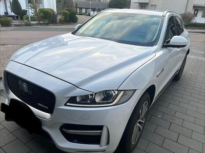 Gebraucht Jaguar F-Pace R-Sport 179 PS (131 kW) 2017 Weiß SUV