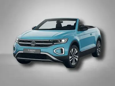 Gebraucht VW T-Roc Cabriolet Life 150 PS (110 kW) 2026 Teal blue Cabrio