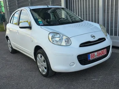 Gebraucht Nissan Micra 80 PS (58 kW) 2011 Weiß Kleinwagen