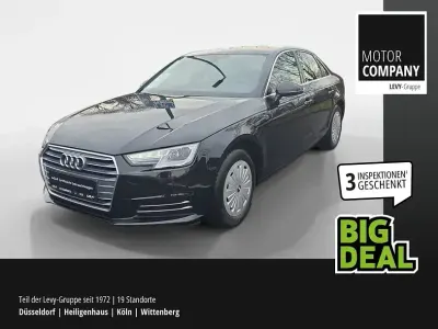 Używany Audi A4 Sport 150 KM (110 kW) 2018 Czarny Sedan/Limuzyna