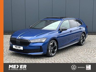 Neu Skoda Superb SportLine 193 PS (141 kW) 2026 Atlantikblau metallic Kombi