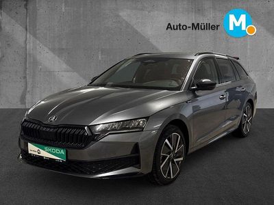 Neu Skoda Octavia SportLine 150 PS (110 kW) 2025 Grau Kombi