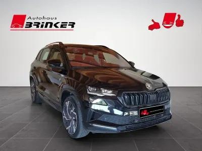 Gebraucht Skoda Karoq SportLine 190 PS (139 kW) 2023 Schwarzmagic perleffekt SUV
