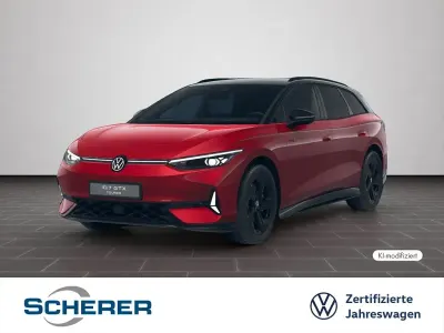 Gebraucht VW ID.7 GTX 250 kW (340 PS) 2025 Kings red metallic schwarz (metallic) Kombi